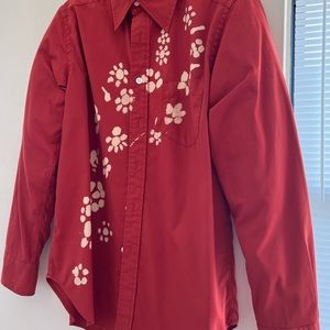 Lucky Brand Dungarees America Western Shirt size small